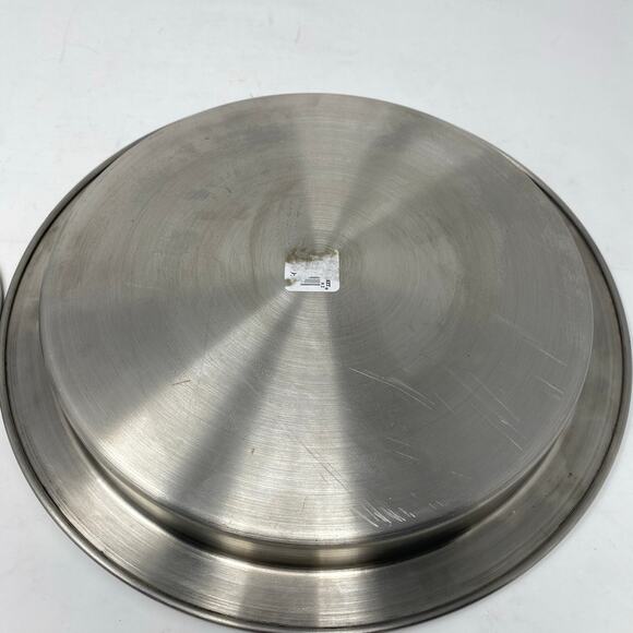 Bar tray and wine coaster “Cheers” in 6 languages silver chrome Home cocktail - Picture 4 of 6